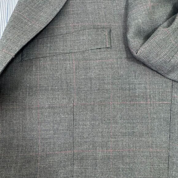 Brooks Brothers Explorer Classic Blazer Jacket 38R Brown Glen Plaid Sport Coat - Picture 12 of 14